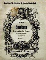 SMETENA DIE VERKAUFTE BRAUT VIOLINE I PDF电子版封面