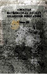 American Mathematical Society Colloquium Publications Volume XIX Fourier Transforms in The Complex D（1934 PDF版）