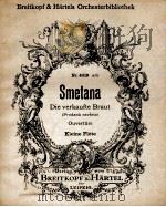 SMETENA DIE VERKAUFTE BRAUT OUVERTURE KLEINE FLOTE（2 PDF版）