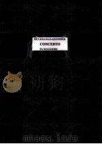 CONCERTO FA MAGGIORE I PDF电子版封面