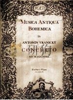 ANTONIN VRANICKY CONCERTO（ PDF版）