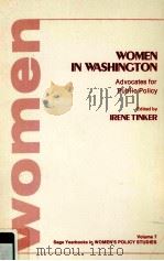 WOMEN IN WASHINGTON ADVOCATES FOR PUBLIC POLICY 1983 PDF电子版封面 0803920709