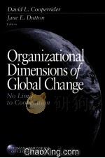 ORGANIZATIONAL DIMENSIONS OF GLOBAL CHANGE  NO LIMITS TO COOPERATION（1999 PDF版）