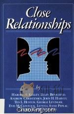 CLOSE RELATIONSHIPS（1983 PDF版）