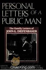 PERSONAL LETTERS OF A PUBLIC MAN 1985 PDF电子版封面 0385250053