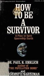 HOW TO BE A SURVIVOR 1971 PDF电子版封面