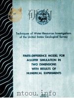 TECHNIQUES OF WATER-RESOURCES INVESTIGATIONS OF THE UNITED STATES GEOLOGICAL SURVEY CHAPTER C1:FINIT 1980 PDF电子版封面