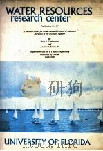 A PHYSICAL MODEL FOR PREDICTION AND CONTROL OF SALTWATER INTRUSION IN THE FLORIDAN AQUIFER（1974 PDF版）