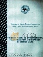 TECHNIQUES OF WATER-RESOURCES INVESTIGATIONS OF THE UNITED STATES GEOLOGICAL SURVEY CHAPTER C2:COMPU（1978 PDF版）