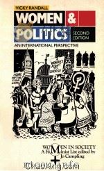 WOMEN AND POLITICS AN INTERNATIONAL PERSPECTIVE SECOND EDITION 1987 PDF电子版封面 0333448979