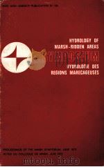 HYDROLOGY OF MARSH-RIDDEN AREAS 1975 PDF电子版封面