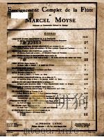MARCEL MOYSE 12 STUDIES PDF电子版封面