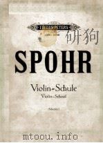 VIOLIN SCHULE SPOHR（ PDF版）