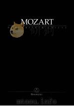 W.A.MOZART KONZERT IN G FUR FLOTE UND ORCHESTER CONCERTO IN G MAJOR FOR FLUTE AND ORCHESTRA KV 313 PDF电子版封面