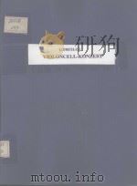 KONZERT FUR VIOLONCELL UND ORCHESTER 1952 PDF电子版封面