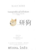TRANSPOSITIO AD INFINITUM FUR EIN VIRTUOSES VIOLONCELLO (1976)（1977 PDF版）