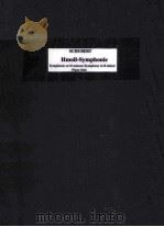 SCHUBERT HMOLL-SYMPHONIE SYMPHONIE EN SI MINEUR-SYMPHONY IN B MINOR PIANO SOLO PDF电子版封面