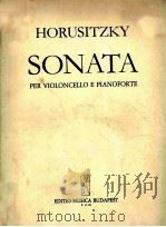 SONATA PER VIOLONCELLO E PIANOFORTE 1983 PDF电子版封面