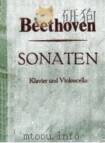 BEETHOVEN SONATEN KLAVIER UND VIOLONCELLO PDF电子版封面 WALTER SCHULZ