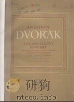 ANTONIN DVORAK VIOLONCELLOVY KONCERT OP.104（1955 PDF版）