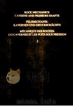 ROCK MECHANICS:CAVERNS AND PRESSURE SHAFTS VOLUME 3（1984 PDF版）