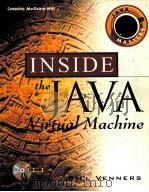 INSIDE THE JAVA VIRTUAL MACHINE 1998年 PDF电子版封面 BILL VENNERS