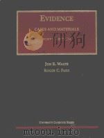 EVIDENCE CASES AND MATERIALS NINTH EDITION 1999 PDF电子版封面 1566627656