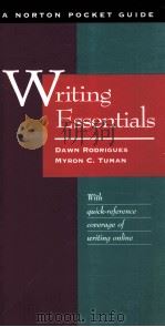 WRITING ESSENTIALS  A NORTON POCKET GUIDE（1996 PDF版）