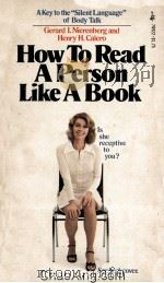 HOW TO READ A PERSON LIKE A BOOK 1971 PDF电子版封面