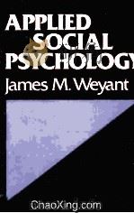 APPLIED SOCIAL PSYCHOLOGY 1986 PDF电子版封面 0195040724