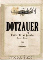 DOTZAUER ETUDEN FUR VIOLONCELLO STUDIES - ETUDES HEFT（ PDF版）
