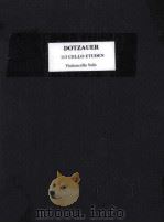 COLLECTION LITOLFF 133 ETUDEN FUR VIOLONCELLO SOLO HELF 2 PDF电子版封面