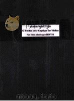 RUDOLF KREUTZER 42 ETUDEN ODER CAPRICEN FUR VIOLINE HEFT Ⅱ（ PDF版）