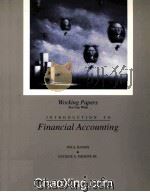 INTRODUCTION TO FINANCIAL ACCOUNTING 1990 PDF电子版封面 0256061920