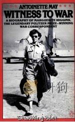WITNESS TO WAR 1985 PDF电子版封面 0140075976