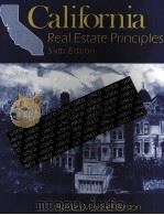 CALIFORNA REAL ESTATE PRINCIPLES SIXTH EDITION 1991 PDF电子版封面 0256079404