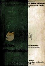 Variétés différentiables 1960 PDF电子版封面