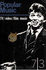 POPULAR MUSIC:VOL.7 NO.3 OCTOBER 1988 :MUSIC VIDEO AND FILM（1988 PDF版）