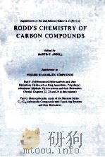 ROSS'S CHEMISTRY OF CARBON COMPOUNDS VOLUME Ⅲ HETEROCYLIC COMPOUNDS PART F PART G（1984 PDF版）