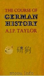 THE COURSE OF GERMAN HISTORY 1945 PDF电子版封面 041667870X