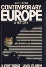 CONTEMPORARY EUROPE:A HISTORY SIXTH EDITION 1987 PDF电子版封面 0131699474