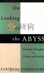ON LOOKING INTO THE ABYSS UNTIMELY THOUGHTS ON CULTURE AND SOCIETY 1994 PDF电子版封面 0679428267