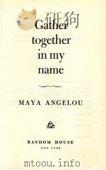 Gather Together in My Name（1974 PDF版）