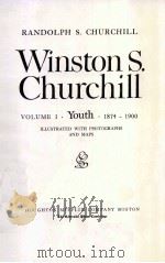 WINSTON S.CHURCHILL VOLUME 1 YOUTH  1874-1900（1966 PDF版）