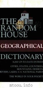 THE RANDOM HOUSE GEOGRAPHICAL DICTIONARY（1992 PDF版）