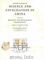 SCIENCE AND CIVILISATION IN CHINA VOLUME 6 PART 1 SECTION 41 FRANCESCA BRAY（1984 PDF版）