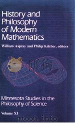 MINNESOTA STUDIES IN THE PHILOSOPHY OF SCIENCE HERBERT FEIGL FOUNDING EDITOR VOLUME XI HISTORY AND P 1988 PDF电子版封面 0816615667;0816615675