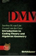 DMV SEMINAR BAND 12 1988 PDF电子版封面 3764322306