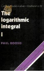 THE LOGARITHMIC INTEGRAL I（1988 PDF版）