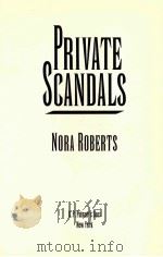 PRIVATE SCANDALS   1993  PDF电子版封面  0399138285   